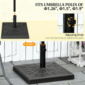 Square Outdoor Umbrella Stand Holder