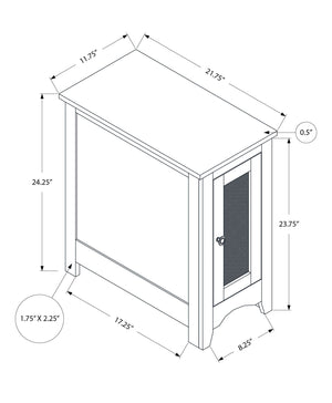 Accent End Table with Transitional Versatile Design