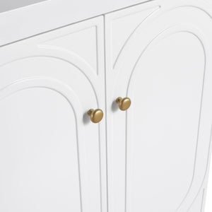 Modern Freestanding Bathroom Vanity With Soft Close Cabinet Doors