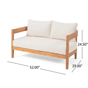 Brooklyn Loveseat and Coffee Table Set for Living Room