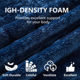 Queen Size Foldable Sofa Bed Chenille Futon Couch