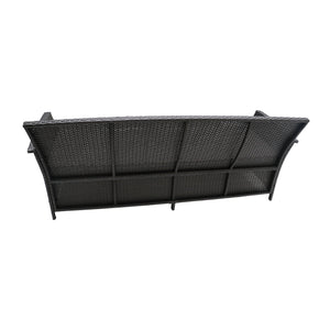 St Lucia Three-Seater Outdoor Woven Sofa