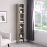 8-Layer Adjustable Shelf Ultra-Thin Bookshelf