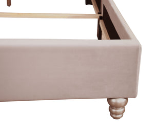 Upholstered Bed Transitional