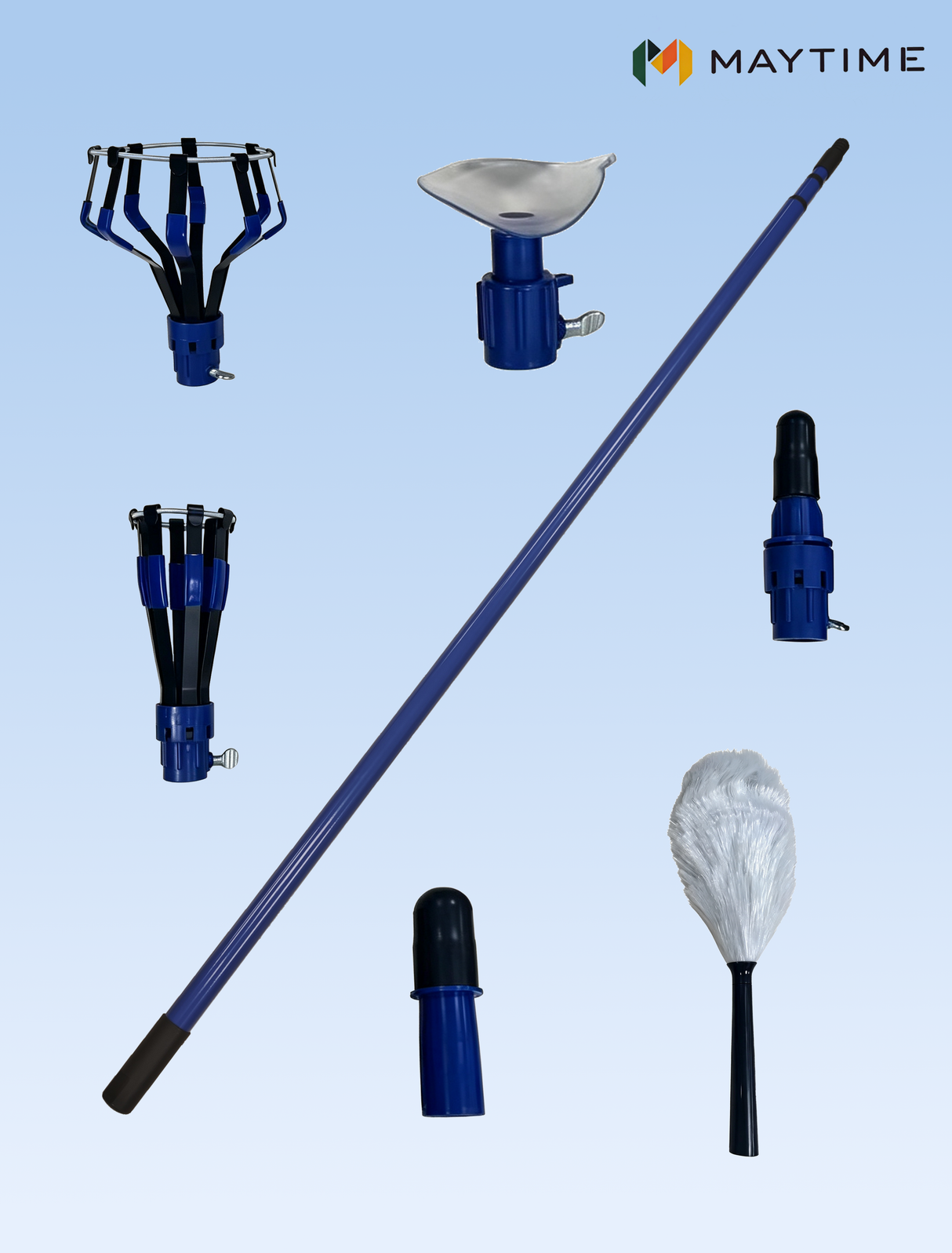 Bulb Changer Kit with 11 FT Pole