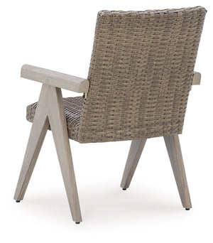 Cliff Trails - Arm Chair (Set of 2) - Beige