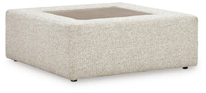 Ashbourne Estate - Oversized Accent Ottoman - Snowstone