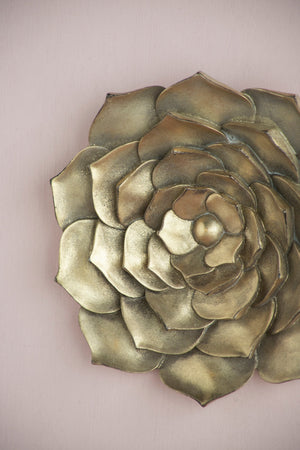 D10x1.4' Succulent Wall Plaque
