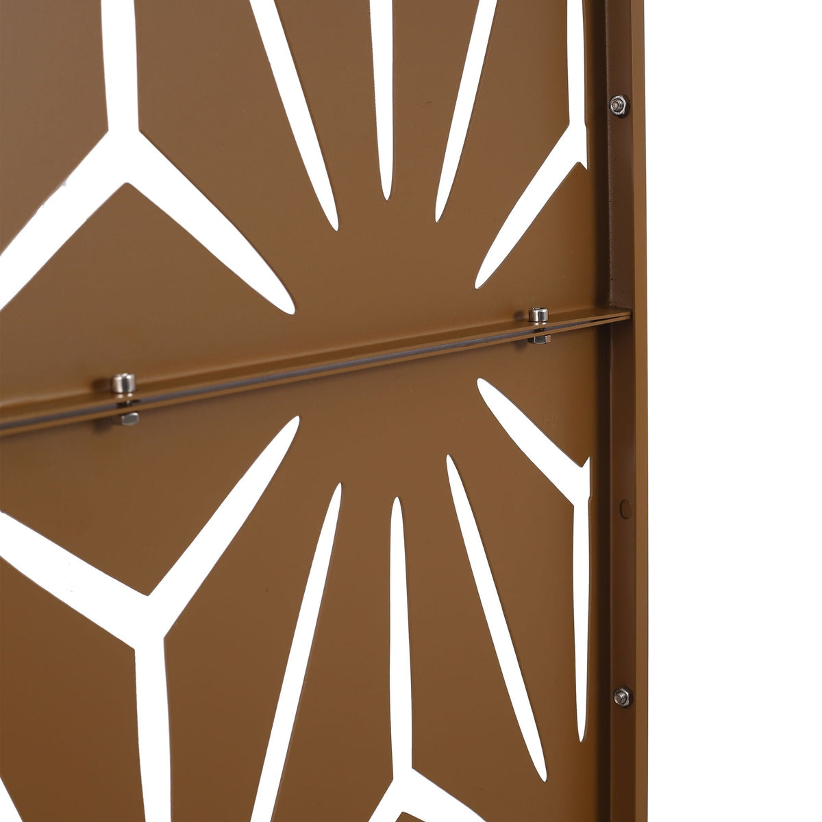 Outdoor & Indoor Metal Privacy Screen, Freestanding Decorative Panels
