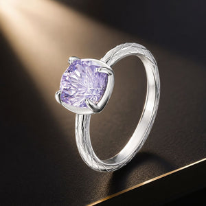 925 Sterling Silver Ring with Pavé Setting CZ, Size 6.0