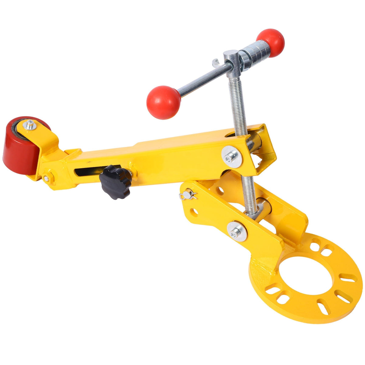 Steel Fender Roller Tool for Lip Rolling and Wheel Arch Reforming - Yellow
