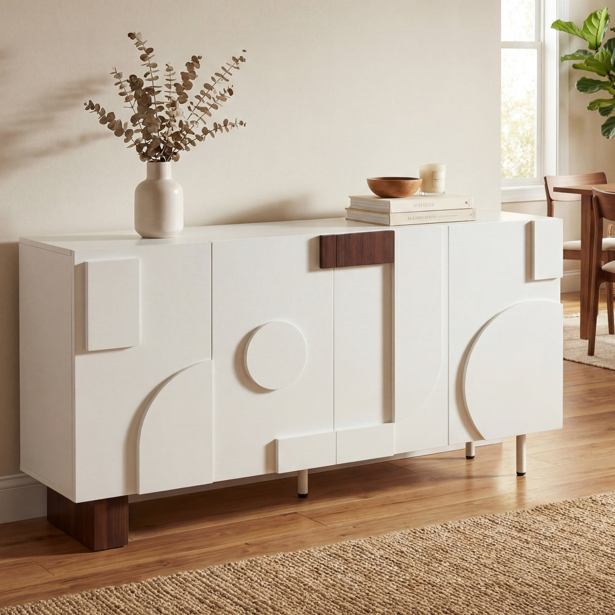 Modern White Sideboard