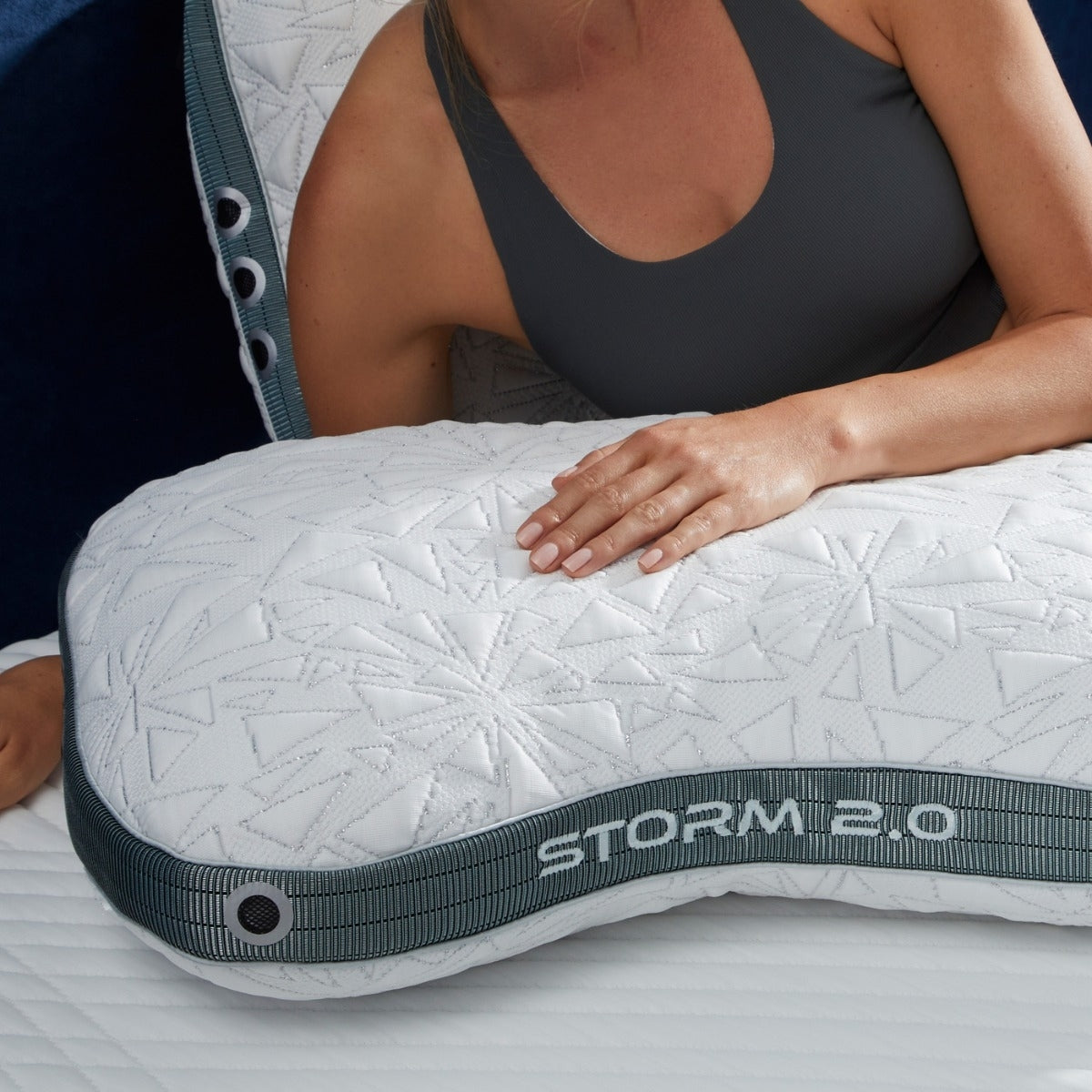 BedGear storm cuddle curve pillow