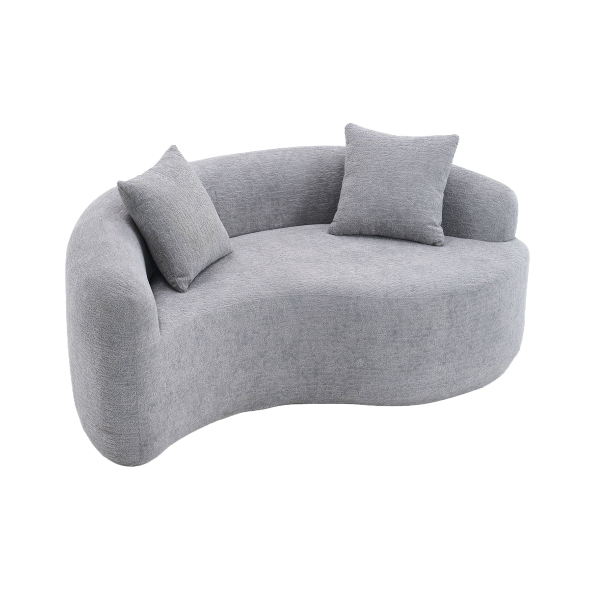Tai Chi - Curved Dual Depth Loveseat
