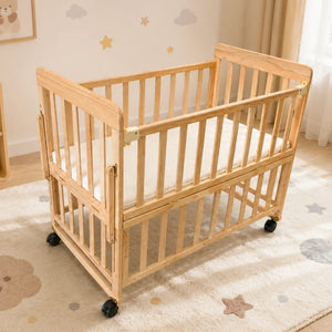 Solid Wood Baby Bassinet