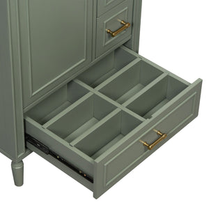 Traditional Bathroom Vanity Set With Soft Close Doors