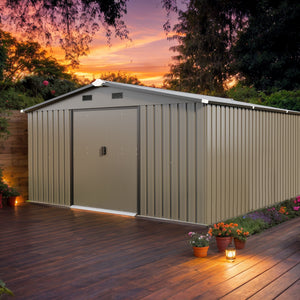 Campcraft 10x12ft Color Steel Plate Storage Shed