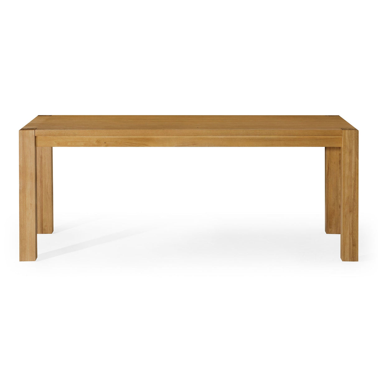Maven Lane Cleo Contemporary Wooden Dining Table in Refined Natural Finish