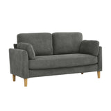 The Oliver Compact Elegance Upholstered Sofa