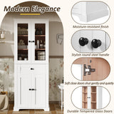 67.2' Tall Bathroom Storage Cabinet