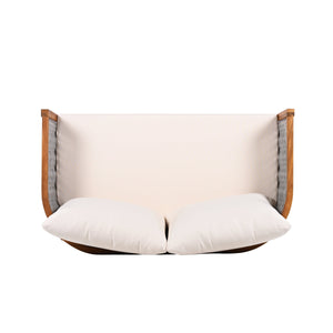 Outdoor Unique Tub Design 4-Seat Sofa Set with Woven Rope