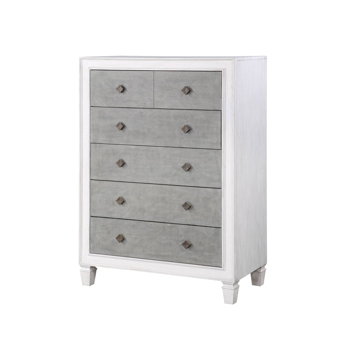 Katia Weathered Chest White