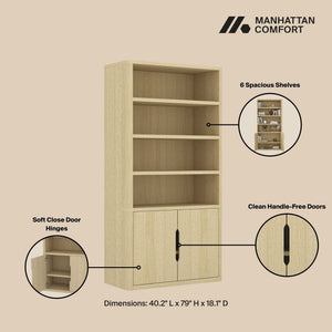 Rivington - Modern Bookcase Cabinet