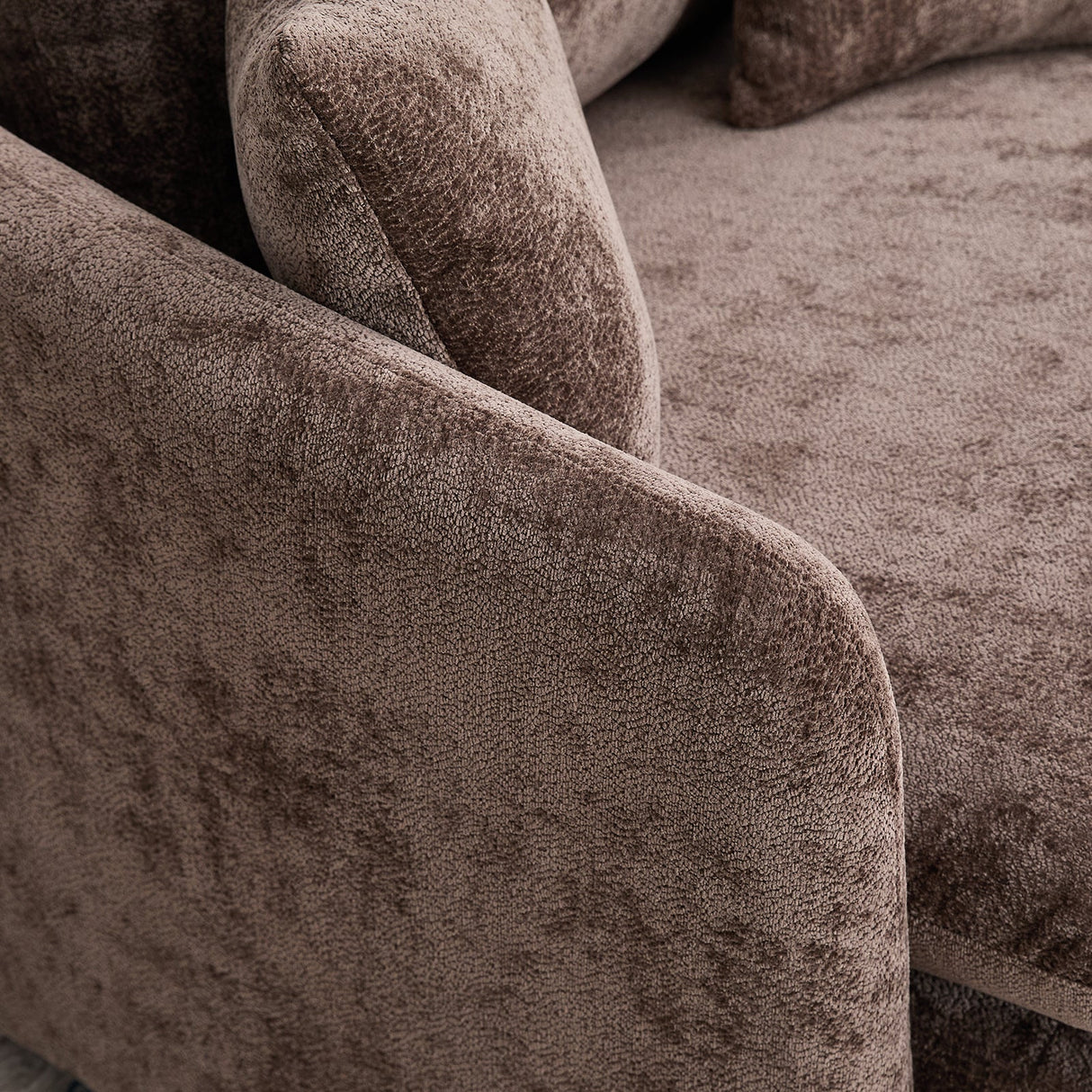 46.1" W Upholstered Oversized Swivel Accent Chair with Ottoman