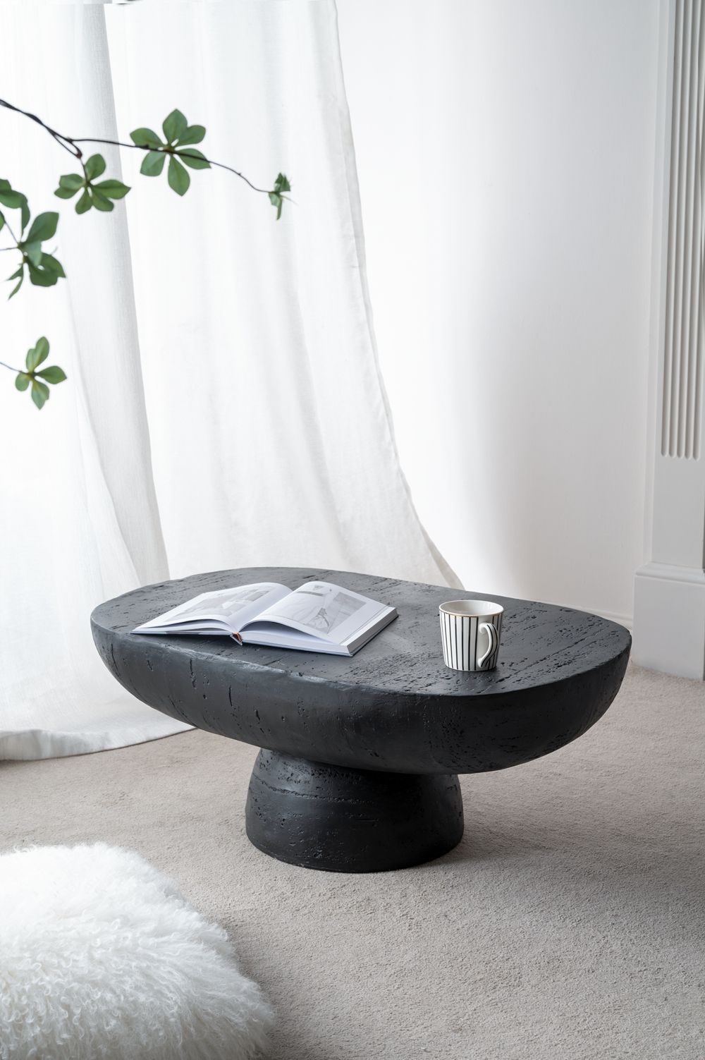 Organic Design Oval Coffee Table