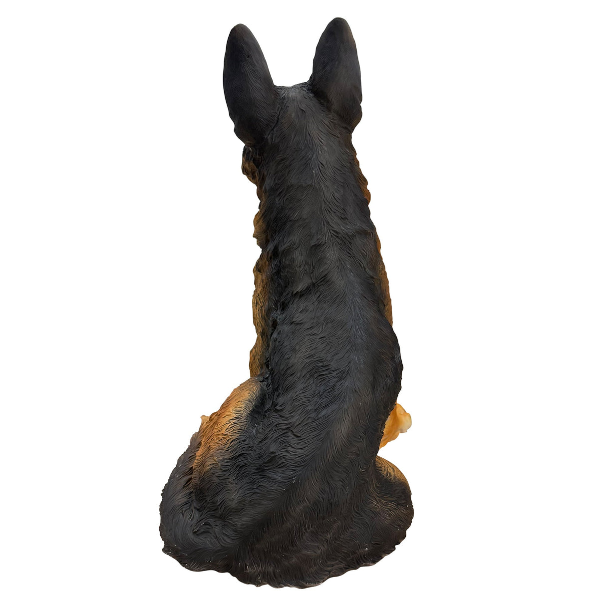 Realistic German Shepherd Resin Statue