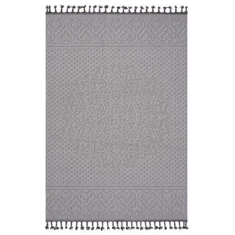Naar guros collection medallion indoor/outdoor area rug