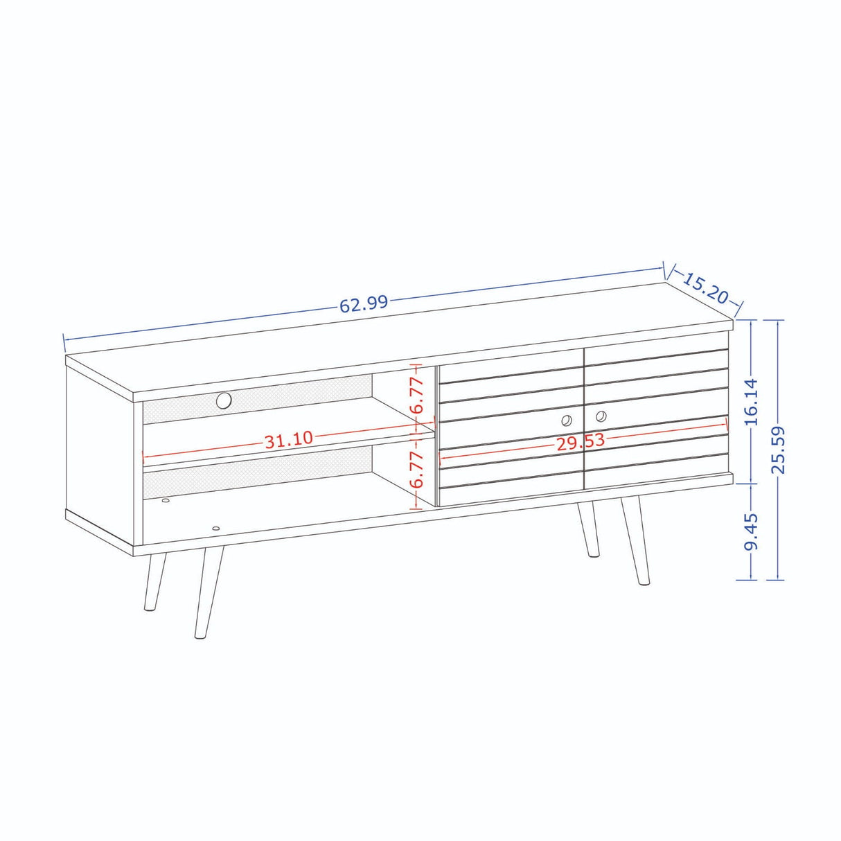 Liberty - Freestanding Design TV Stand