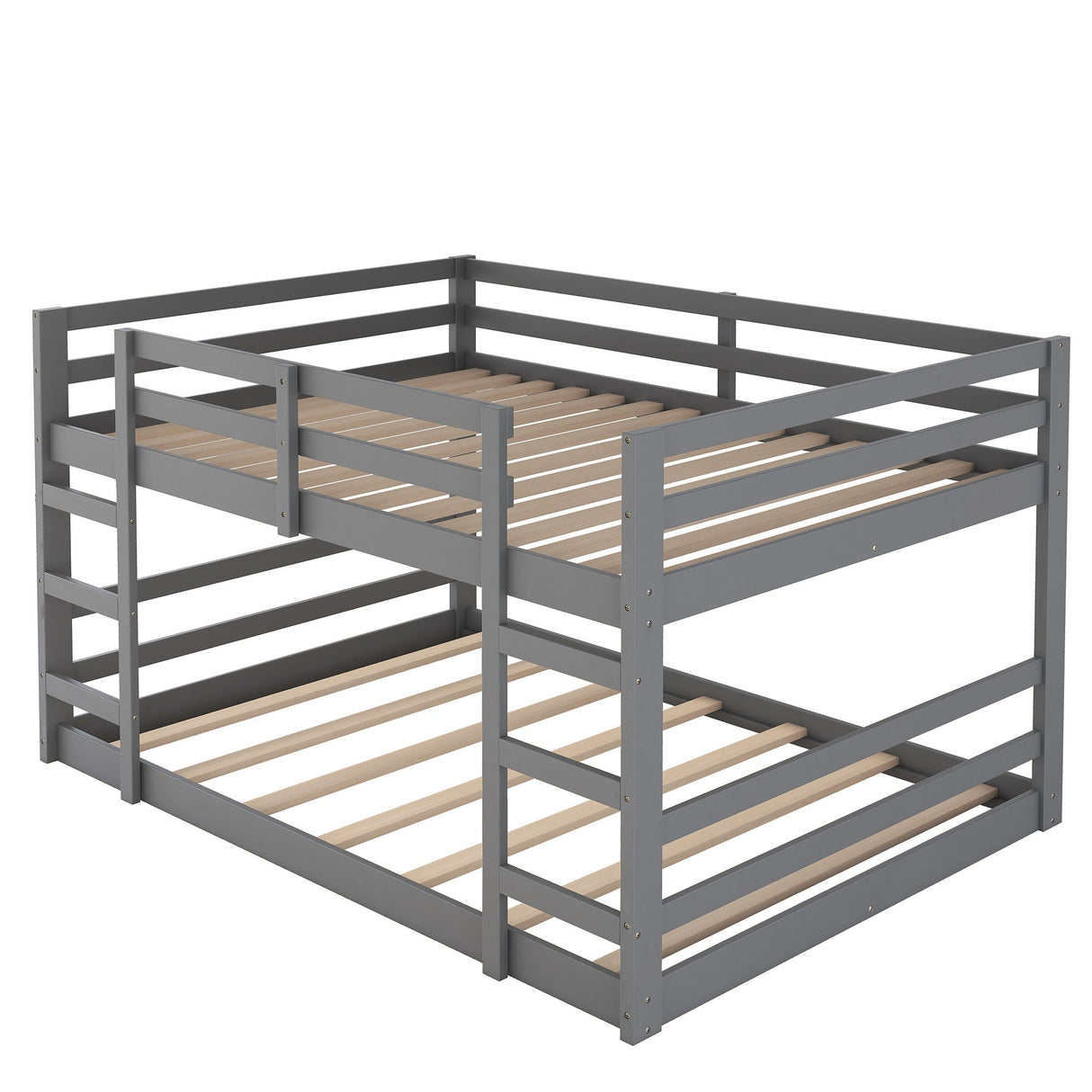 Solid Construction, Bunk Bed With Ladder