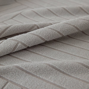 Modern Geometric Jacquard Spandex Slipcover, High Stretch Form Fitting Couch Cover
