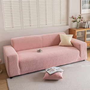High Elastic Floral Couch Slipcover, Jacquard Stretch Non-Slip Furniture Protector