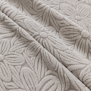 High Elastic Floral Couch Slipcover, Jacquard Stretch Non-Slip Furniture Protector
