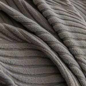 Modern Wavy Jacquard Sofa Slipcover, High Stretch Sofa Cover with 3D Organic Texture