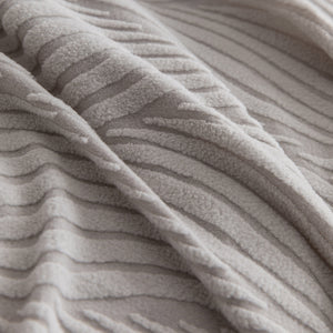 Modern Wavy Jacquard Sofa Slipcover, High Stretch Sofa Cover with 3D Organic Texture