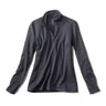 Women's Horseshoe Hills Quarter-Zip Pullover Carbon Size Medium Recycled Materials/Synthetic/Fleece Orvis