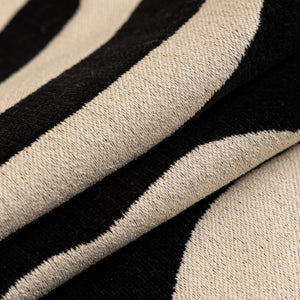 Zebra Striped Chenille Throw Sofa Cover Full-Cover Decorative Furniture Slipcover