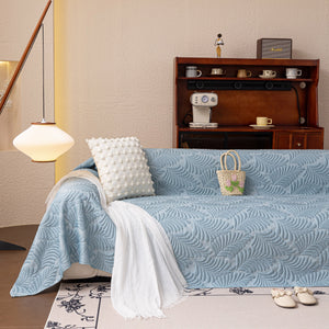 Cooling Quilted Non-Slip Furniture Protector for Pets & Kids, Washable Sofa Slipcover