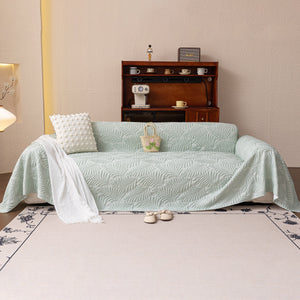 Cooling Quilted Non-Slip Furniture Protector for Pets & Kids, Washable Sofa Slipcover