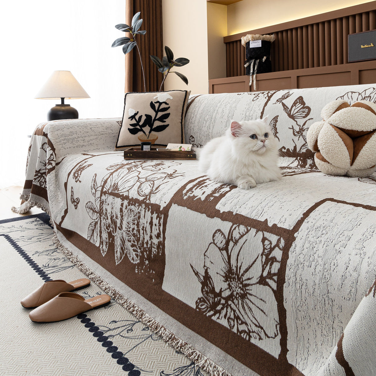 Fashion Couch Cover Blanket Bohemian Sectional Sofa Protector Furniture Covers for Sofas