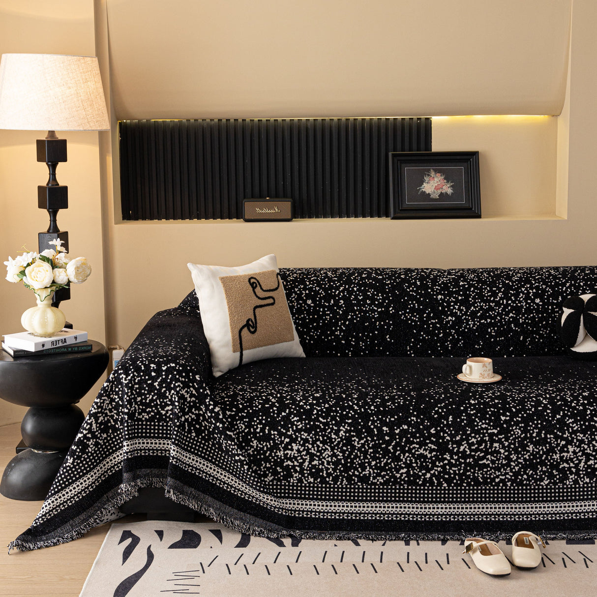 Luxury Throw Slipcovers for Sofas, Heavy-Duty Sofa Protector for Sectional Sofas