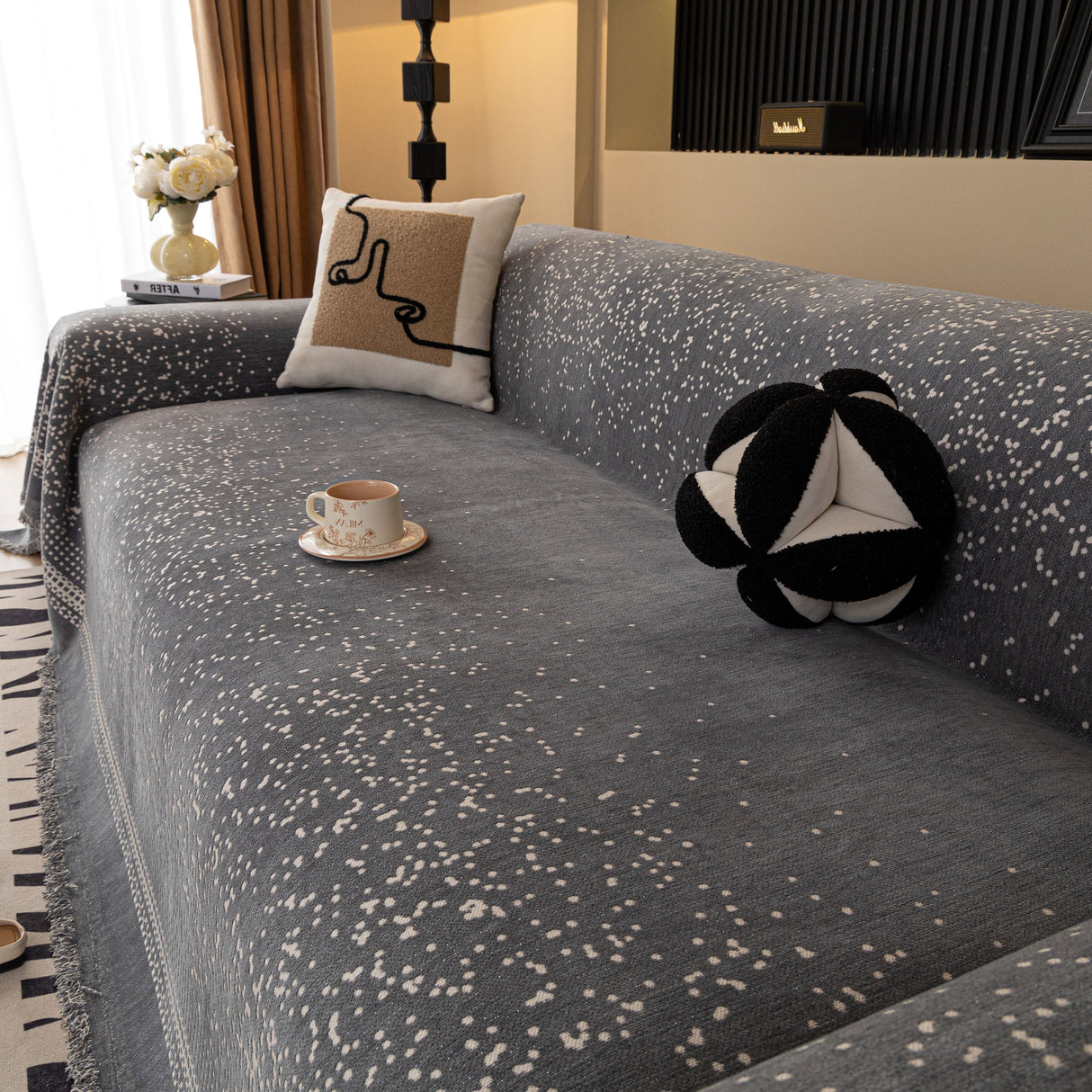 Luxury Throw Slipcovers for Sofas, Heavy-Duty Sofa Protector for Sectional Sofas
