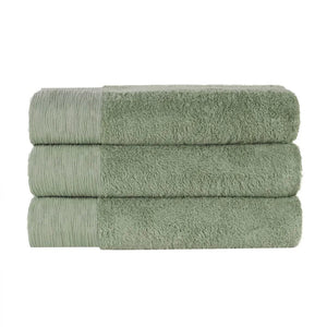 Rayon from Bamboo Eco-Friendly Fluffy Soft Solid Bath Towel Set of 3 - Bath Towel by Superior Brand