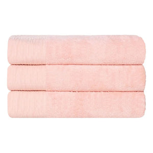 Rayon from Bamboo Eco-Friendly Fluffy Soft Solid Bath Towel Set of 3 - Bath Towel by Superior Brand