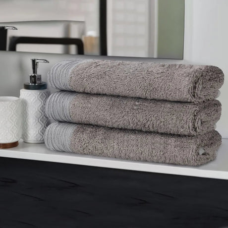 Rayon from Bamboo Eco-Friendly Fluffy Soft Solid Bath Towel Set of 3 - Bath Towel by Superior Brand