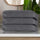 Cotton Geometric Jacquard Absorbent Bath Towel Set of 3 - Bath Towel by Superior Brand