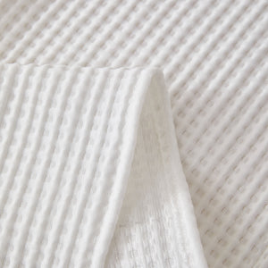 Cooling Comfy Throw Sofa Cover, Textured & Breathable, Multi-Use Decorative Couch Covers for Summer